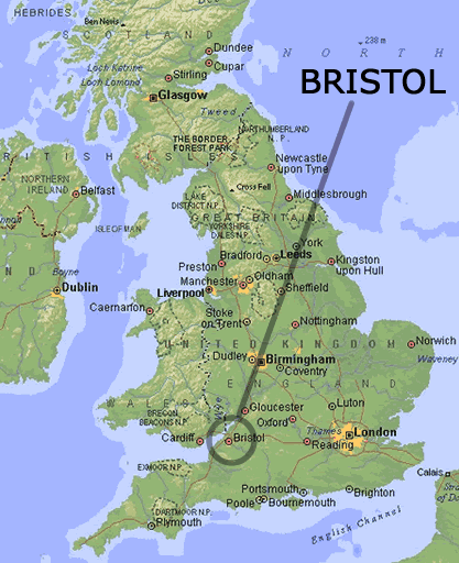 bristol haritasi birlesik krallik
